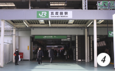 JR五反田駅